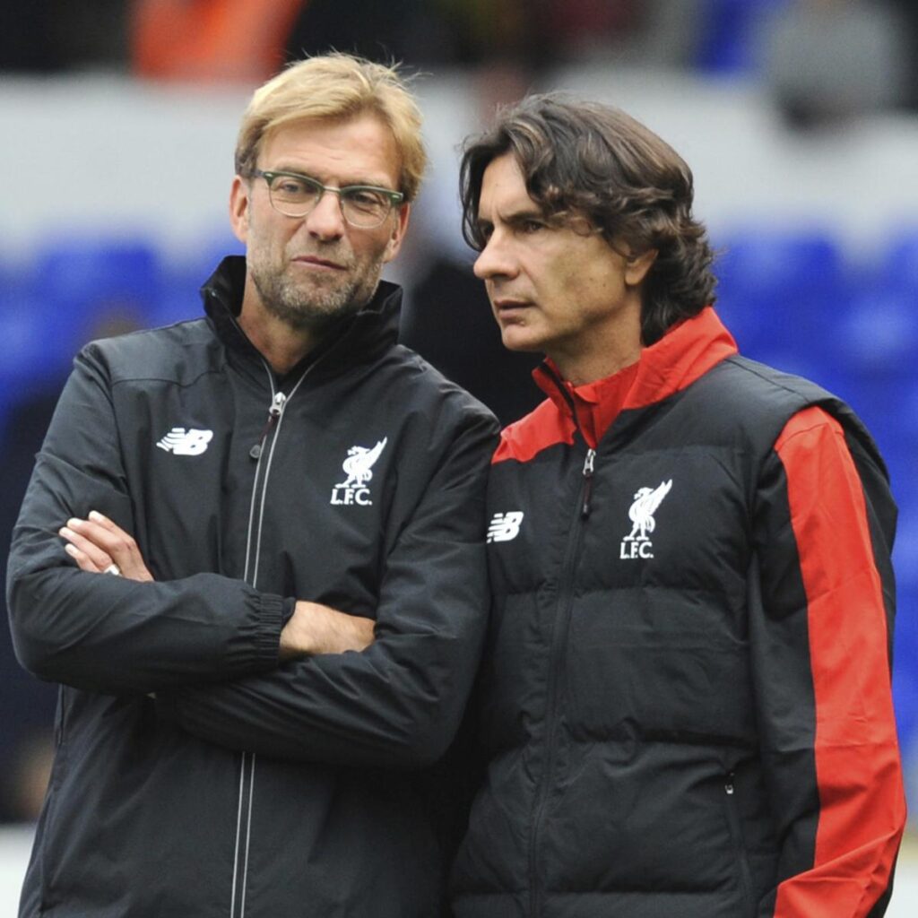 Zeljko Buvac assistant coach of football manager klopp