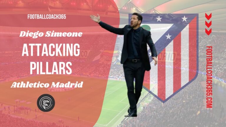 Diego Simeone attacking pillars