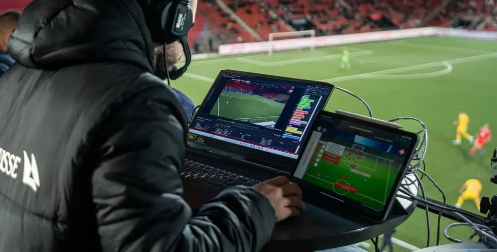 technology in football with live analysis