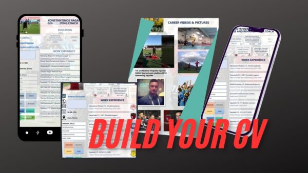 Build my football CV