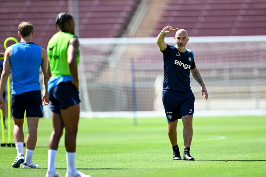 Maresca with Chelsea